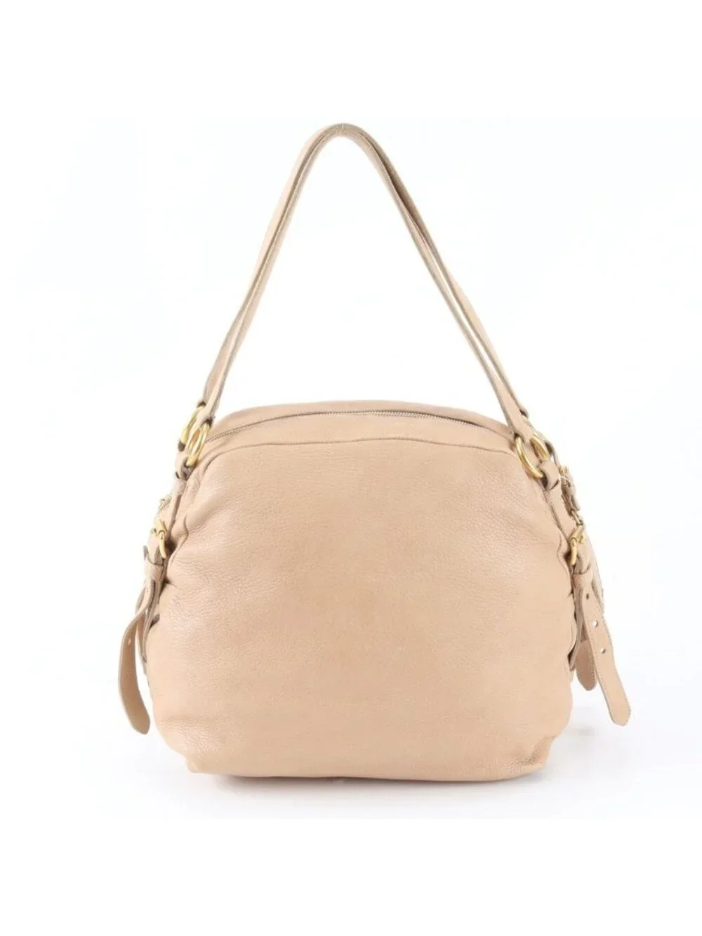 ★SOLD★ Prada Leather Tote Shoulder Hand - Picture 3 of 9